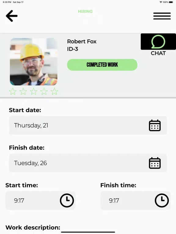 Craftsmen OnDemand Partner iPad  स्क्रीनशॉट